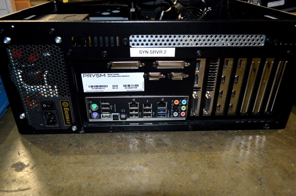 Prysm X80 Video Synthethis Server