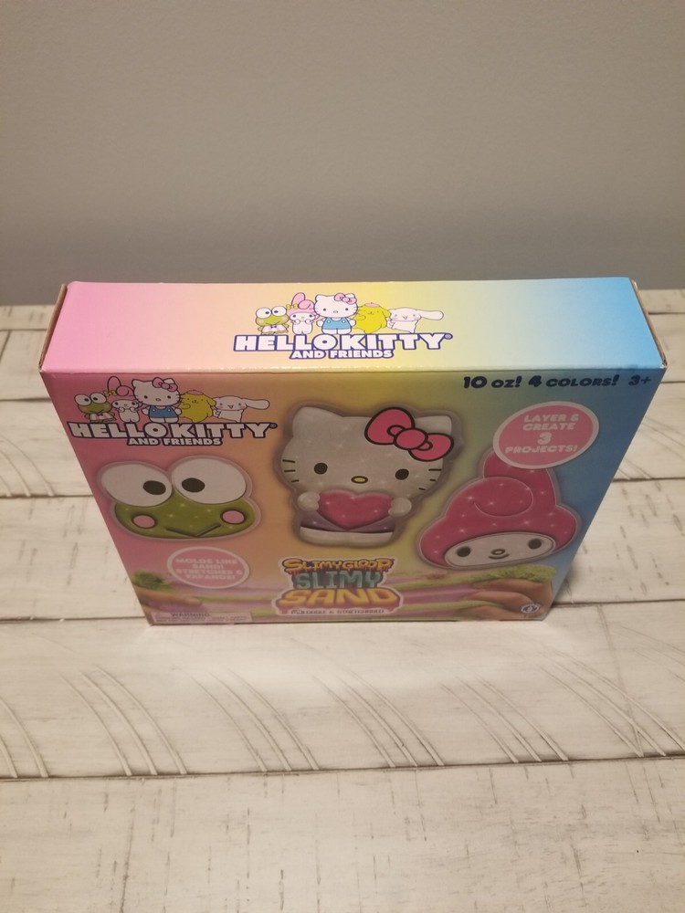 Horizon Hello Kitty & Friends Slimygloop Slimy Sand Moldable & Stretchable