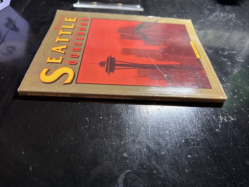 Seattle Sourcebook Shadowrun RPG 1990 7201 FASA