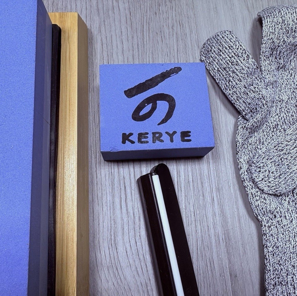 KERYE Premium Knife Sharpening Stone Kit 11-Pc Set