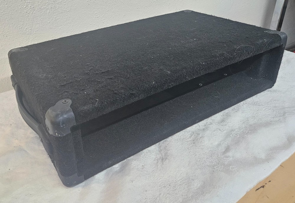2U Amp Head Case Pro Audio Case Carpeted w Handle