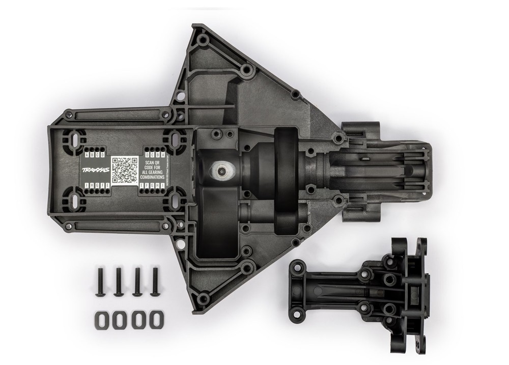 Traxxas 7727A - Rear Bulkhead, Upper & Lower