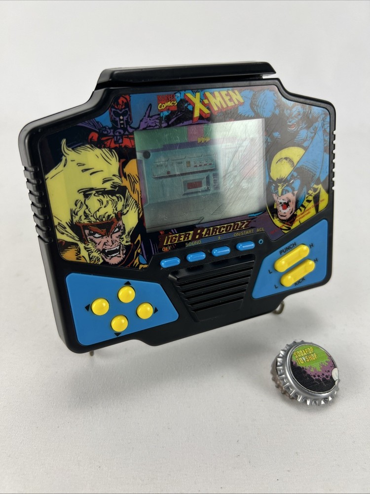 X-Men Handheld Tiger Barcodzz 1994 Marvel Working