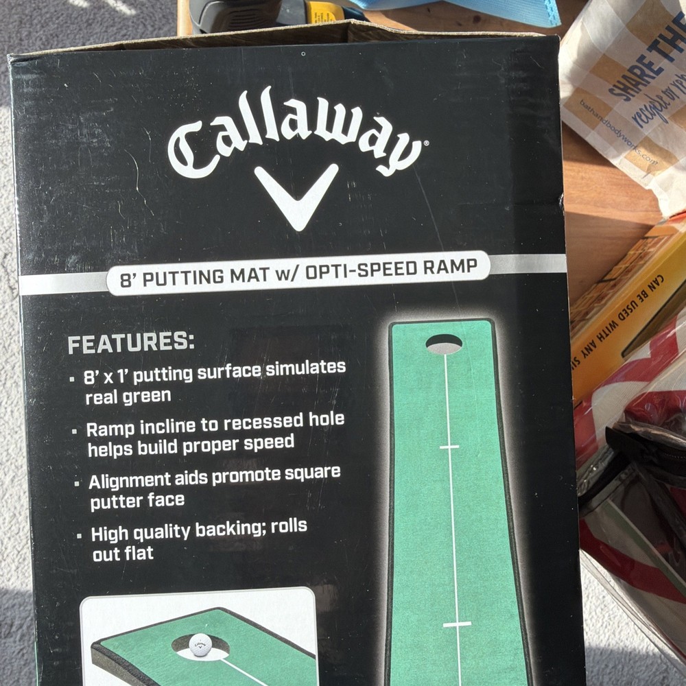 CALLAWAY 8' PUTTING GOLF MAT