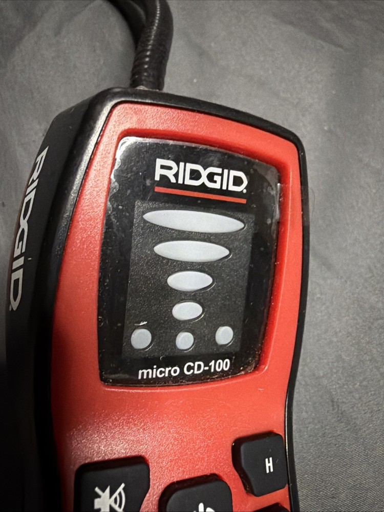 RIDGID CD-100 Micro Combustible Gas Handheld Diagnostic Detector Used No Case