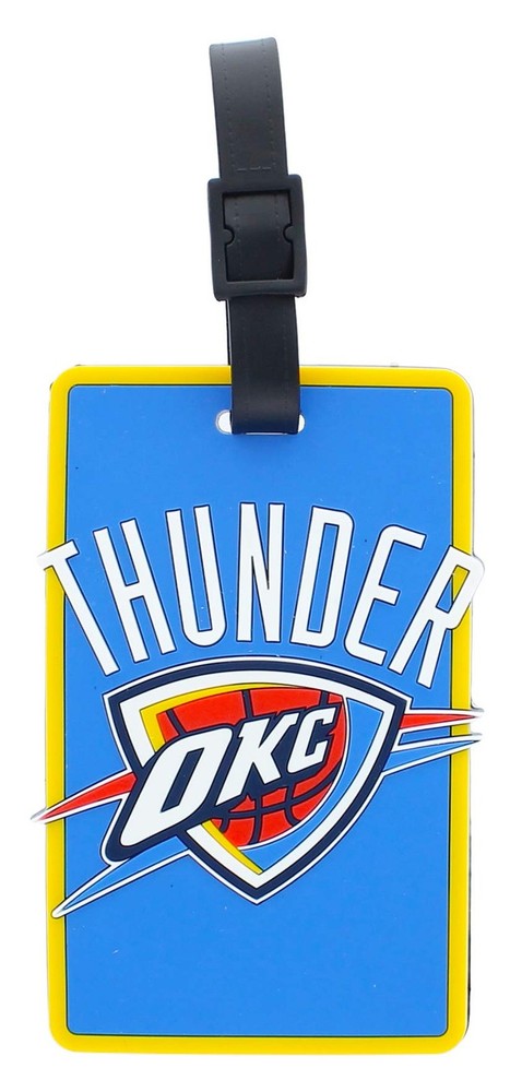 NBA Oklahoma City Thunder Soft Bag Tag