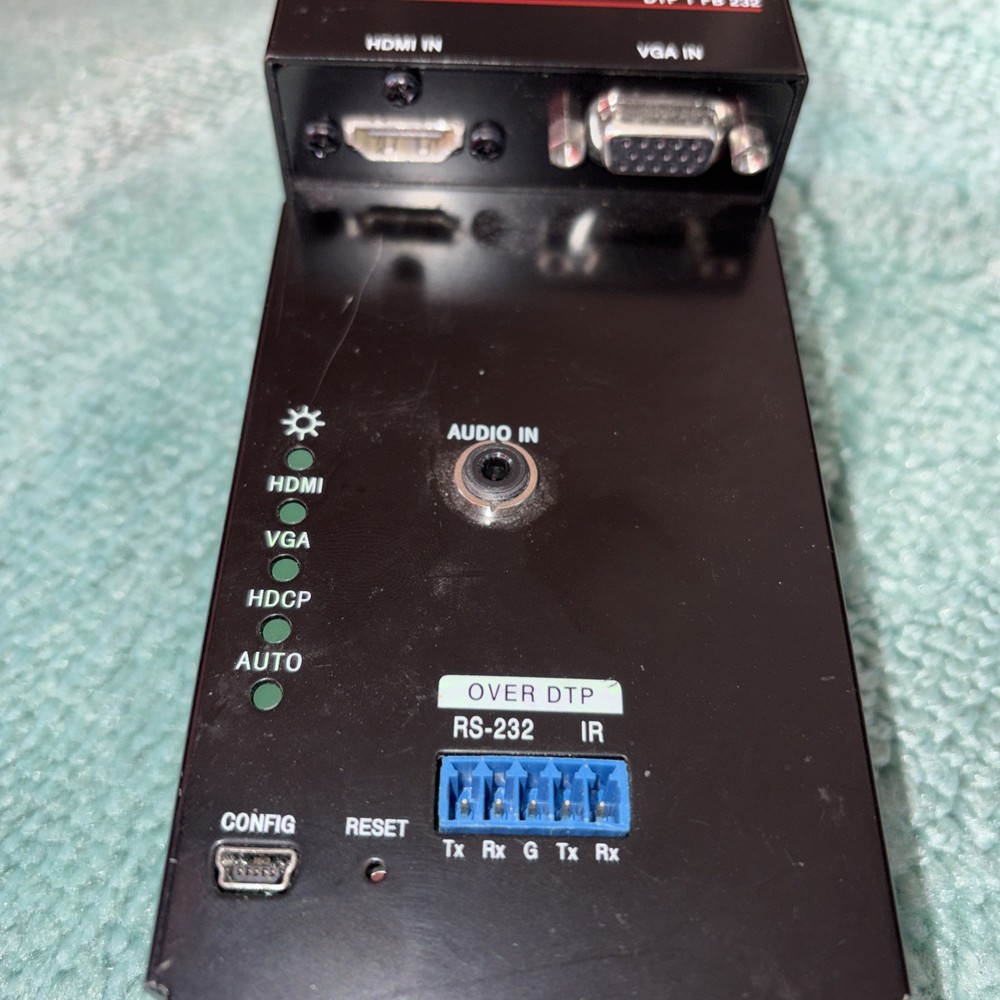 Extron, DTP T FB 232, Two Input DTP Transmitter with Audio Embedding