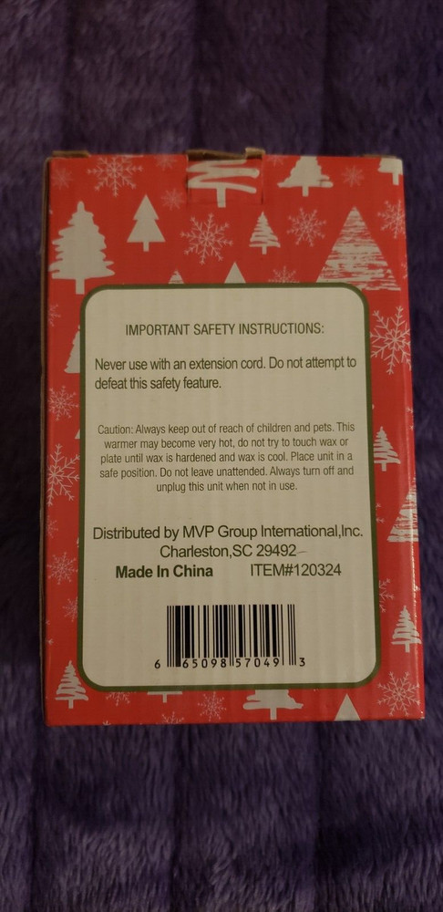 Ceramic Plug In Snowman Carolina