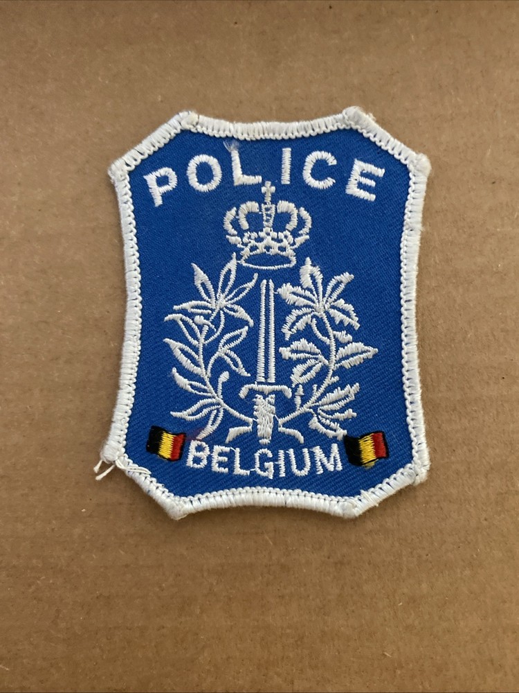 Police Patch Belgium