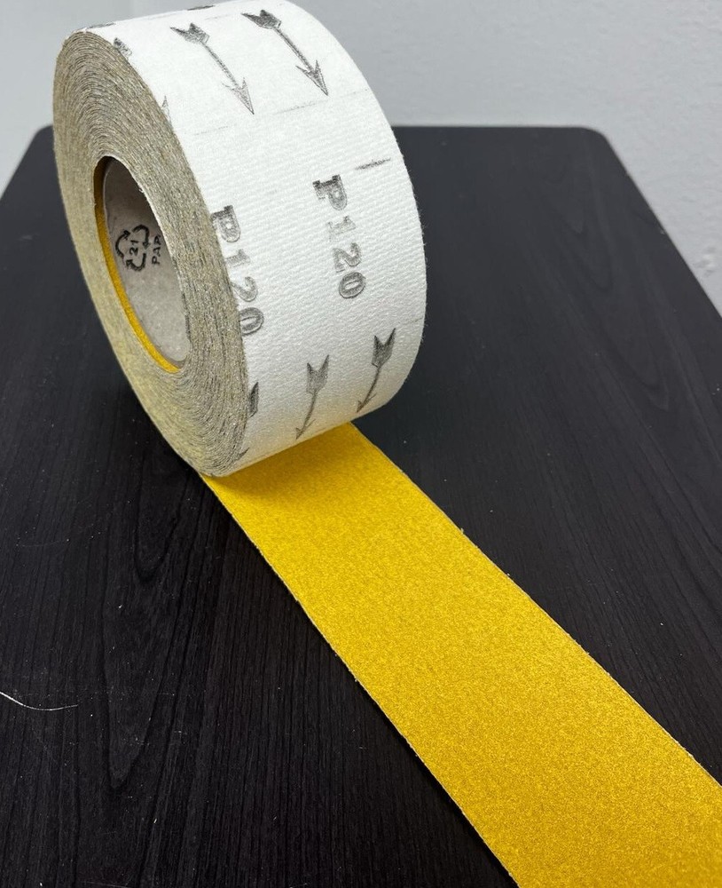 DYNAMIX Hook & Loop Longboard Sandpaper 2- 3/4 in. X 25Yard Long Continuous Roll