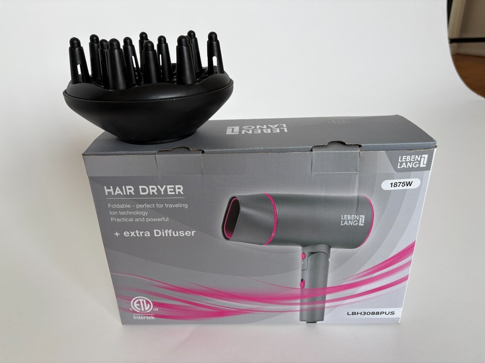 Lebenlang Hair Dryer Diffuser for LBH3088PUS 1875W – Replacement Attachment