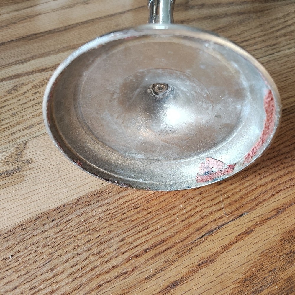 Towle Silver Plate 3 Arm Embossed Candleabra