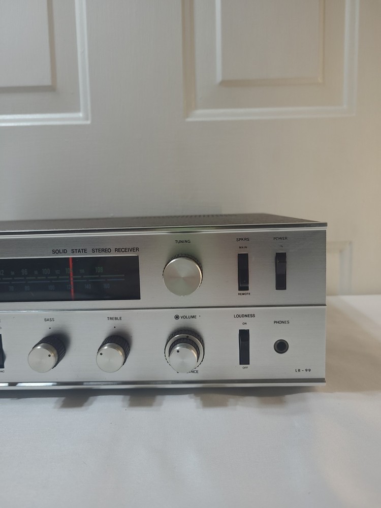 Vintage Lafayette LR-99A Solid-State Stereo Receiver Tested.