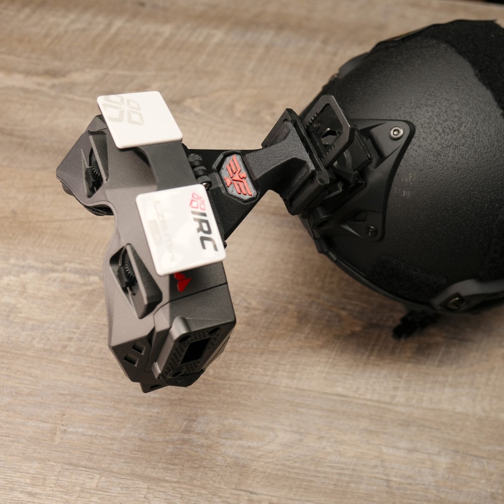 SOLID UAVS Kingcobra - Orqa FPV.One Pilot & Race Goggle Helmet Mount Adapter