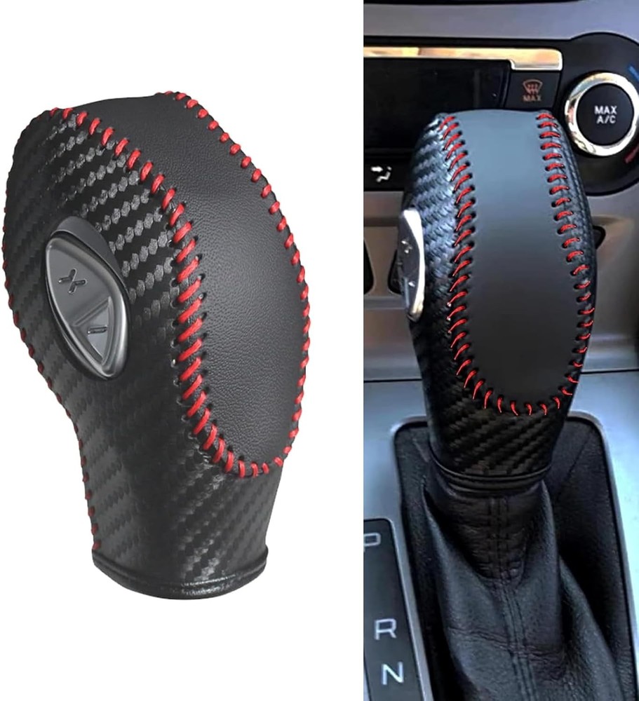 Pack-1 Car Gear Shift Knob Cover, Shift Knob Protector, Durable Automobile Inter
