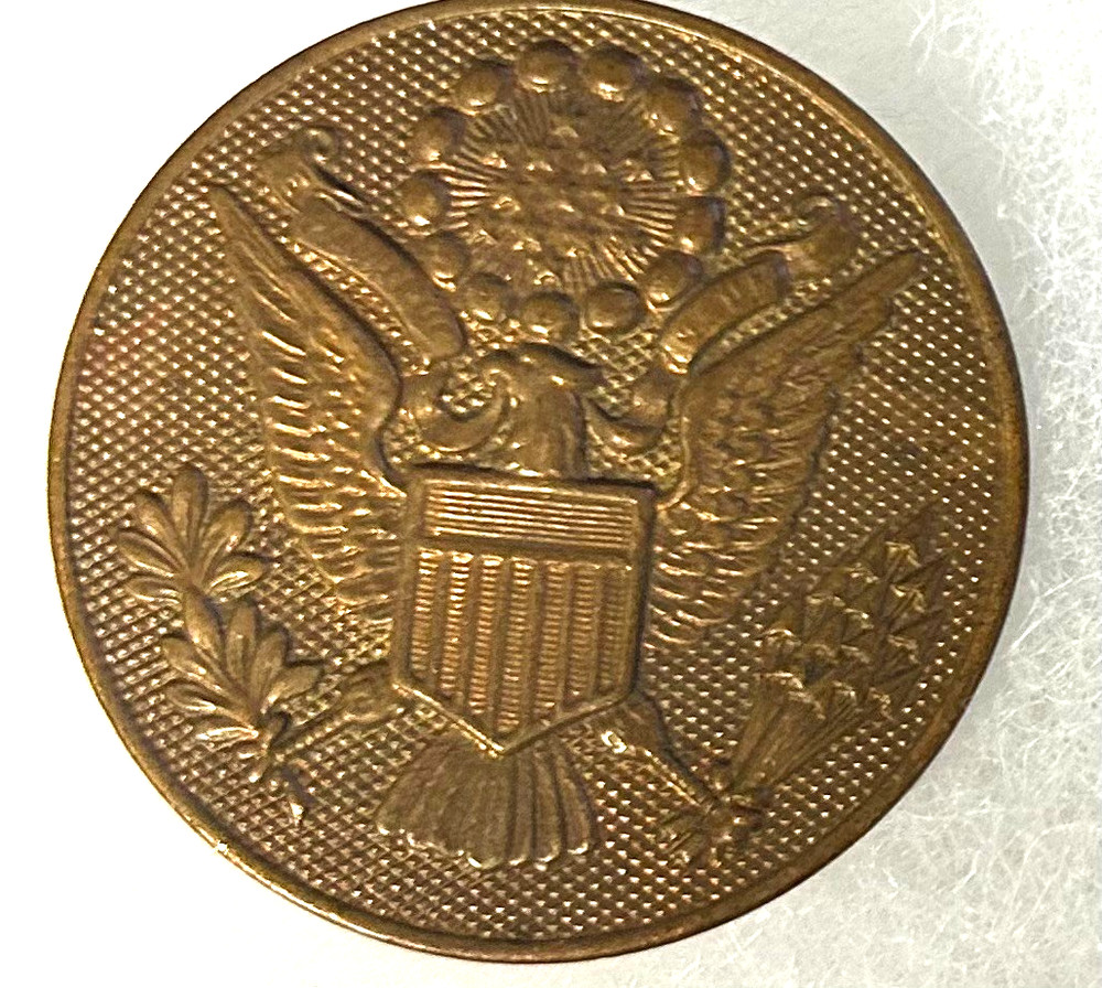 WWI US Army NCO Cap Badge