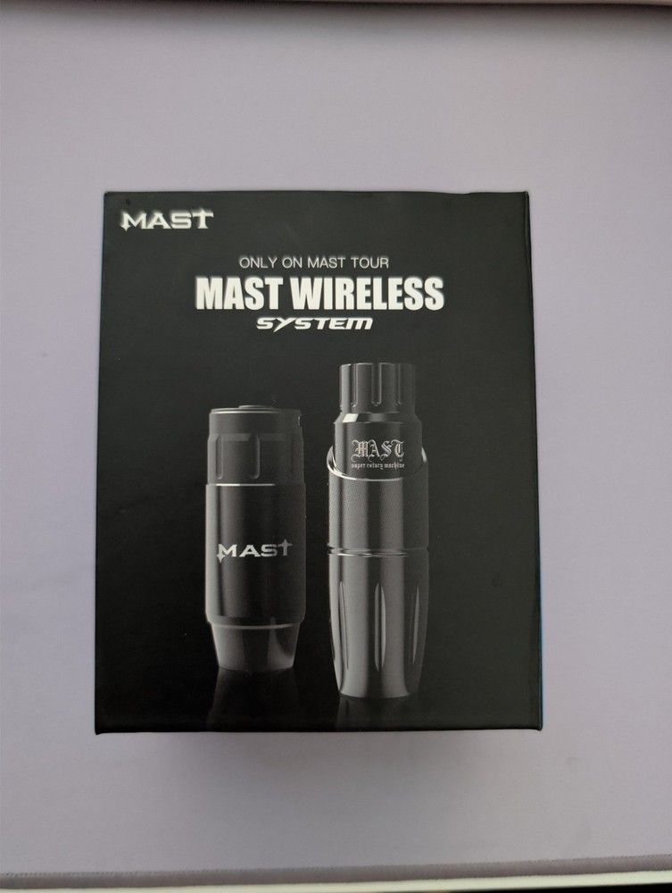 Mast Wireless Tattoo Machine Black
