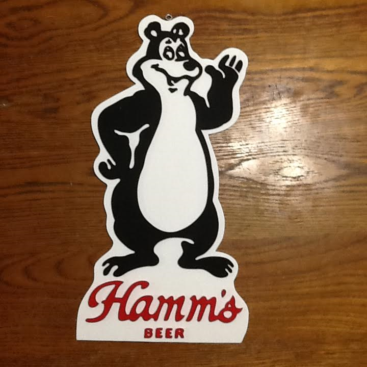 HAMMS BEER SIGN - 3D WOOD ART