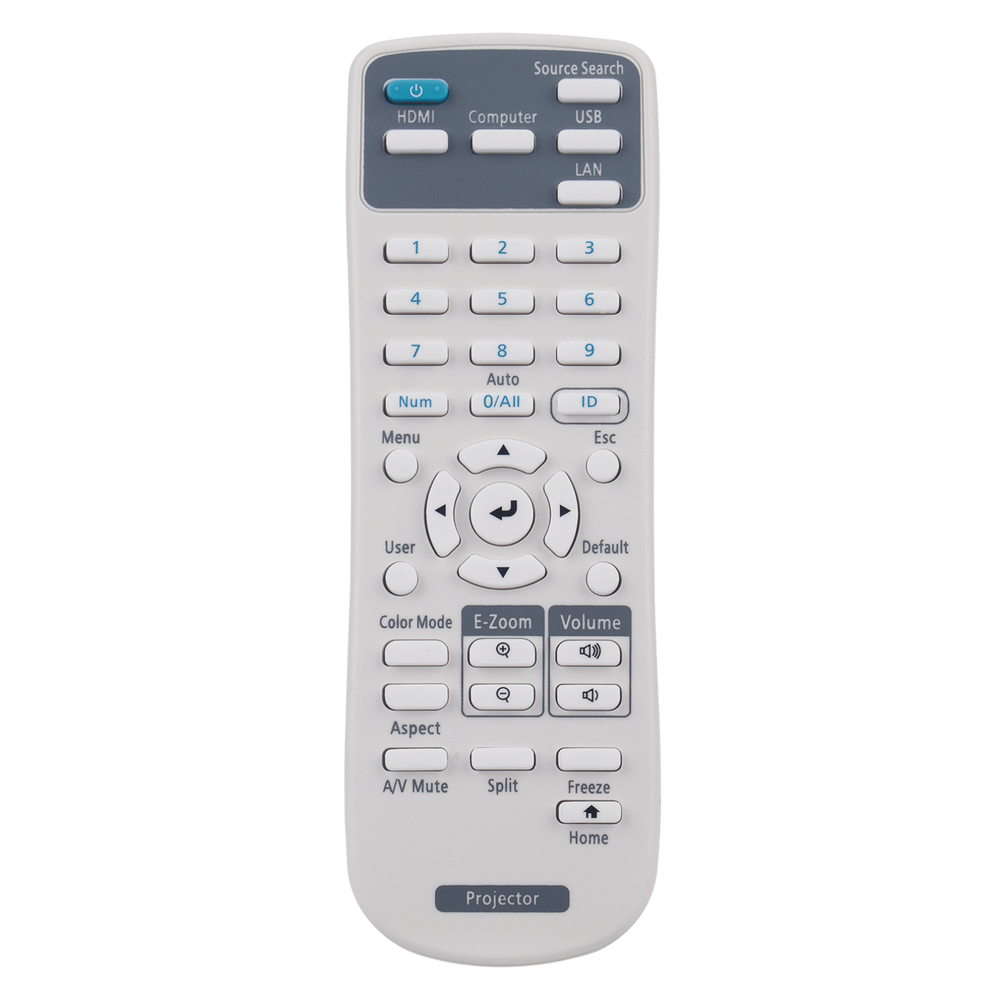 Replace Remote Control for Epson E10 Home Projector EB-W52 EB-W51 EB-X51 EX5280