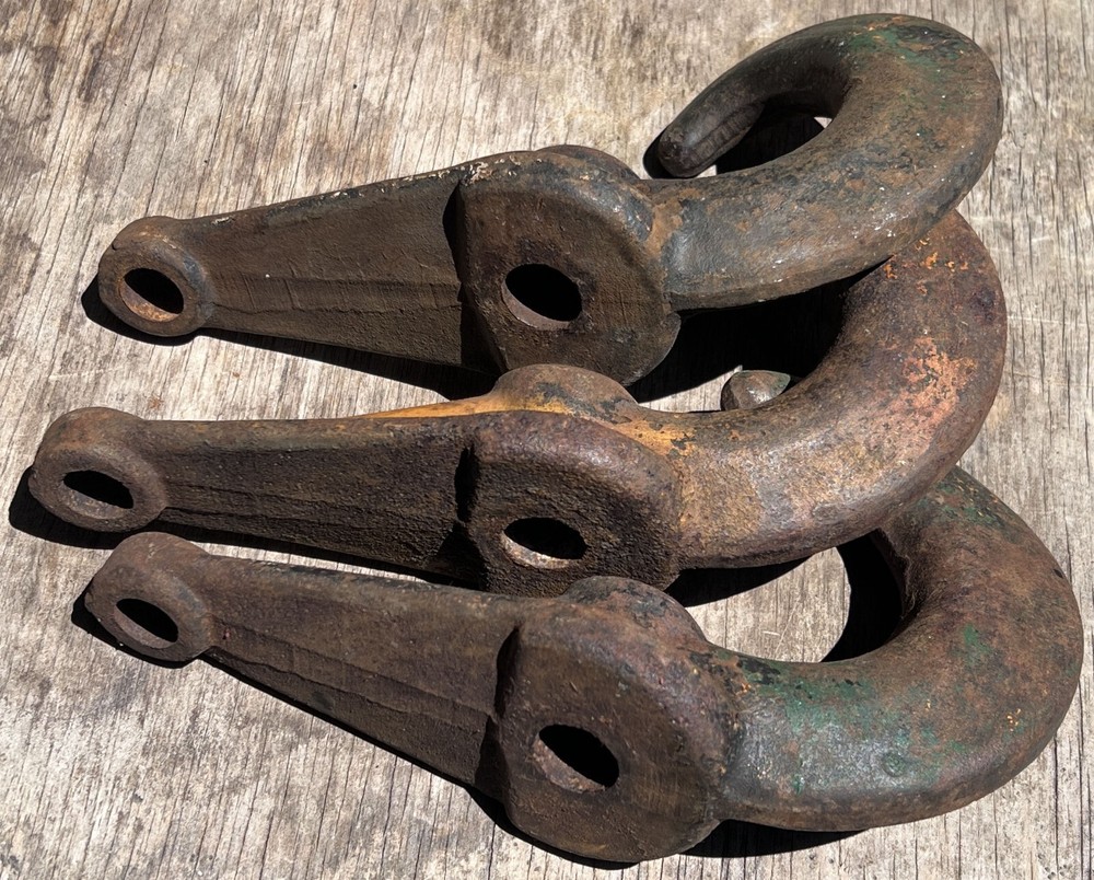 Heavy Duty Industrial, steampunk Hooks 9" x 3