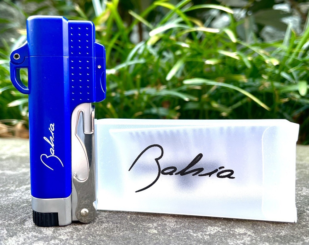 Bahia Cigars Jet Torch Lighter, with Bottle Opener