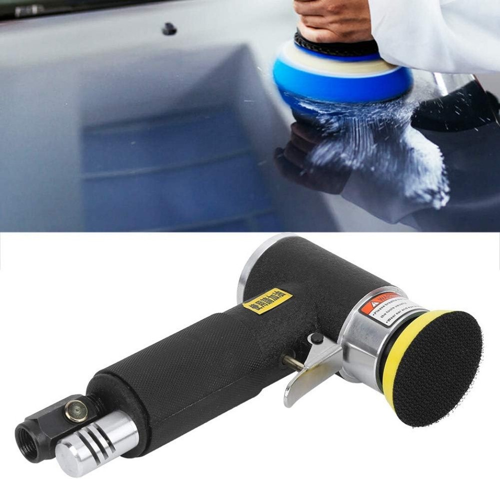 2 Inch / 3 Inch Orbital Air Sander Compact Pneumatic Random Orbital Sanding Tool