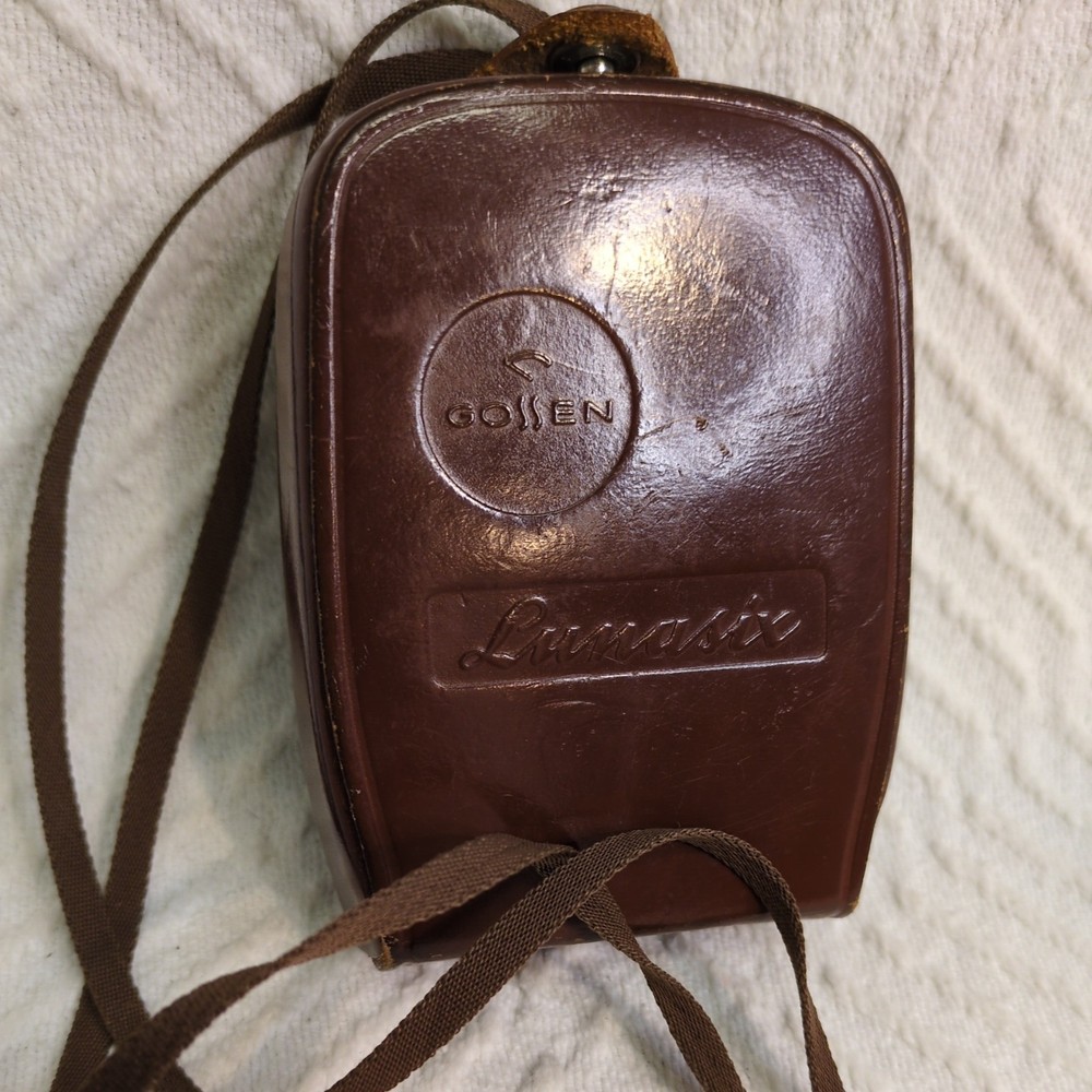 Gossen Lunasix tested with case