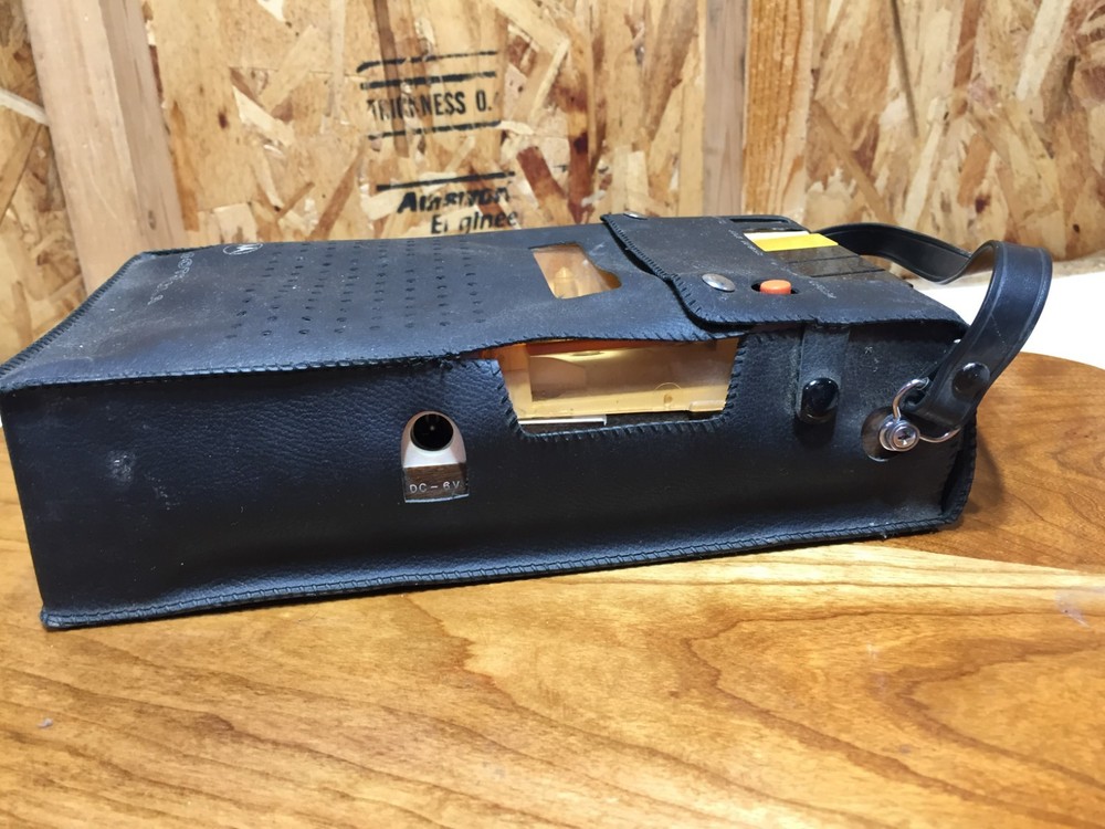 Motorola GP20 Cassette Recorder With Case TESTED WORKS