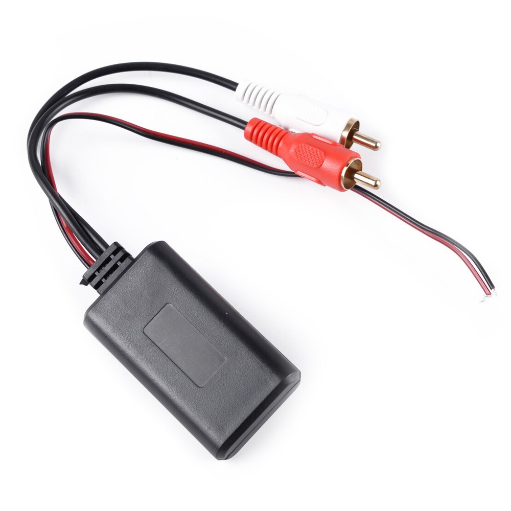 Universal Car Stereo Music Audio AUX 2RCA to Wireless Bluetooth Module Adapter