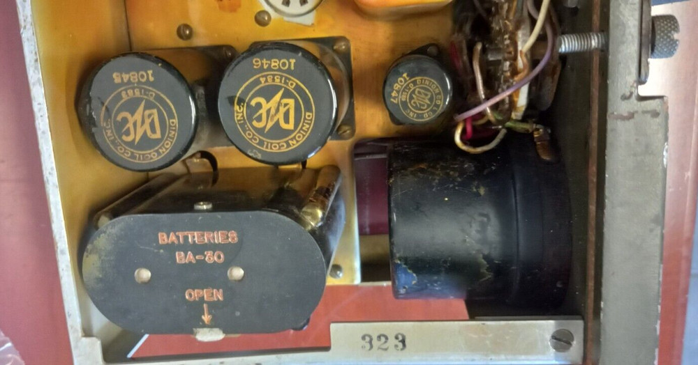 Vintage control intercommunication set C-980/U
