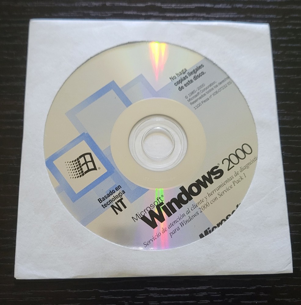 Microsoft Small Business Server 2000 in Spanish - Rare finding