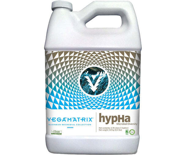 Vegamatrix HypHa Microbial Innoculant (1 Quart, 1 Gallon) Veganic Nutrient