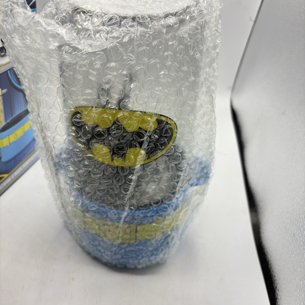 DC Comics TM Batman Mini Stir Popcorn Maker Popper Open Box
