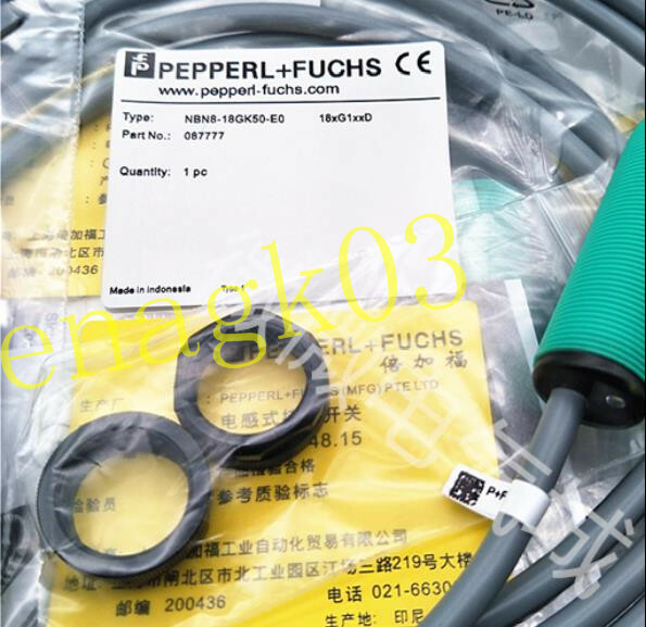 Original P+F Inductive Proximity Switch Sensor NBN8-18GK50-E0