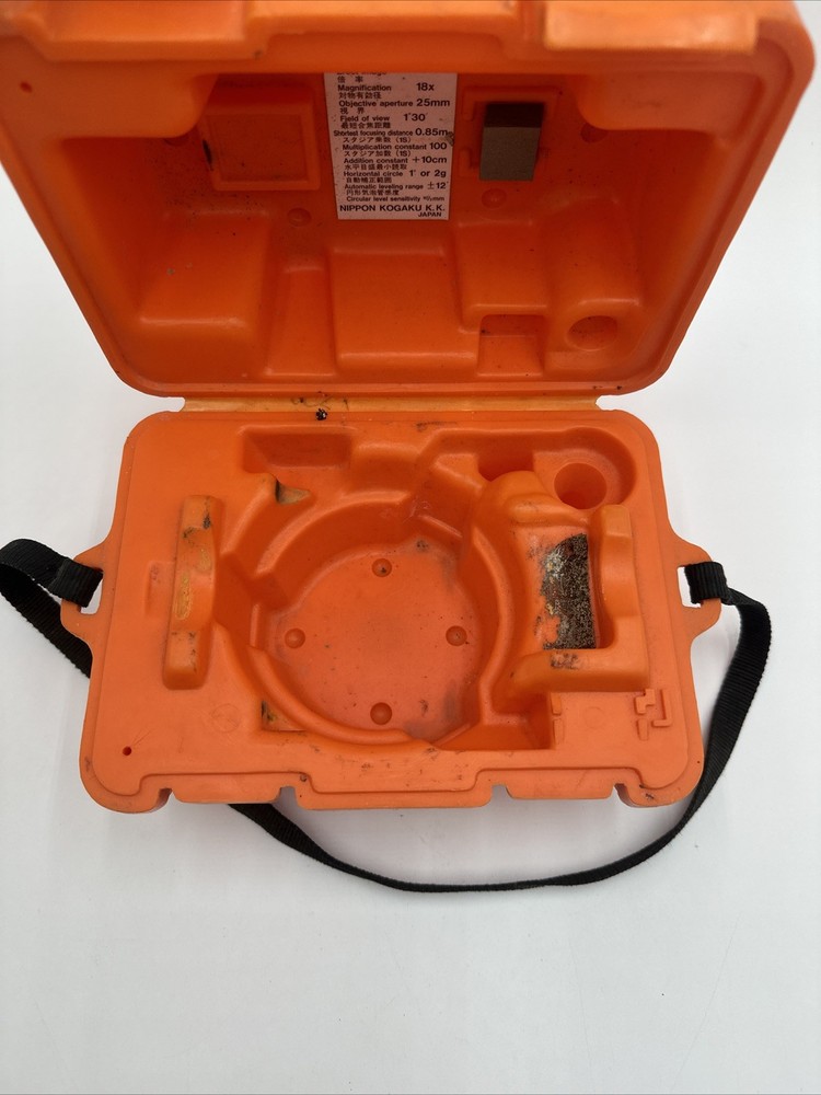 Nikon AX-1 Automatic Surveyor Base & Case Used