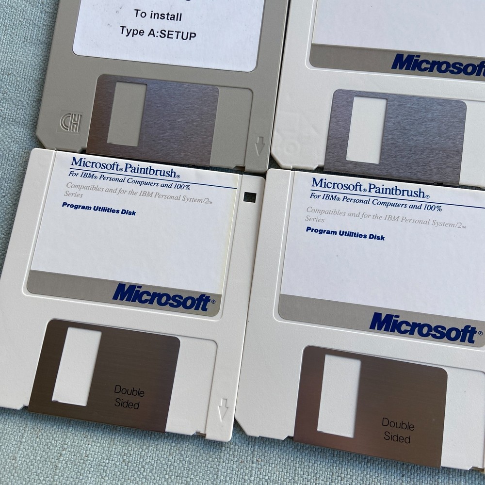 Computer Software Drivers Mouse Lot Microsoft Kensington Logitech OEM 1989 1988