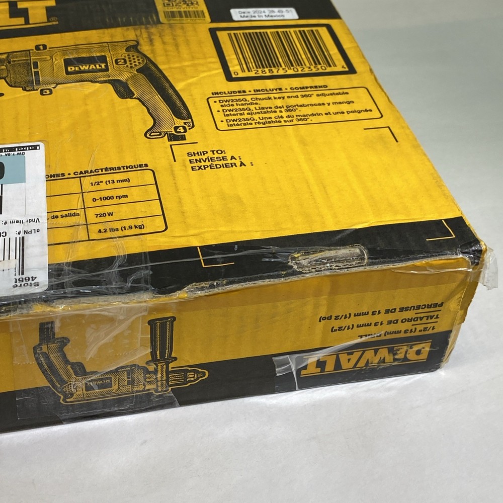 DEWALT DW235G 1/2" Variable Speed Corded Drill