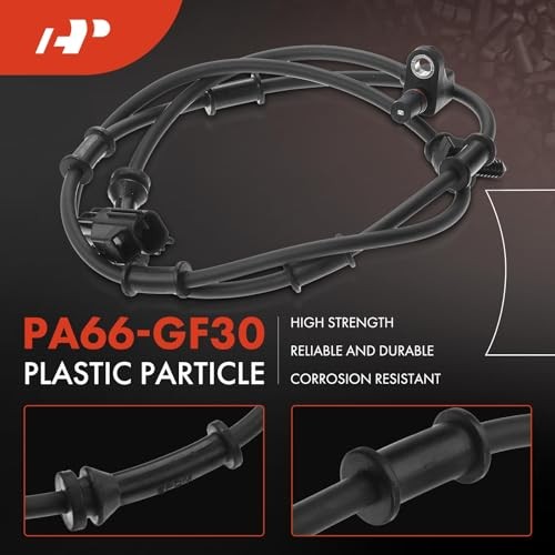 ABS Wheel Speed Sensor Compatible with Dodge Models - Ram 2500/Ram Pack of 2