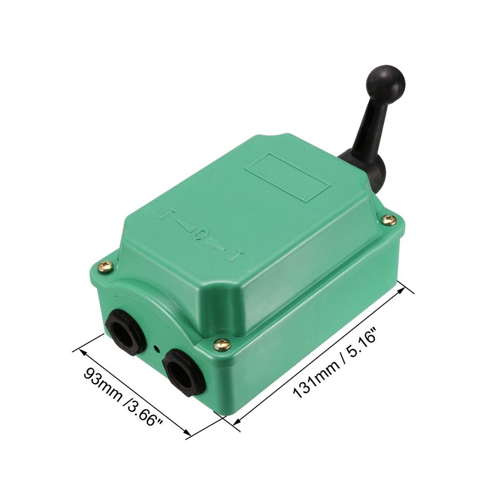 Drum Switch QS-30 3 Positon Forward/Off/Reverse Motor Control Plastic Shell 30A