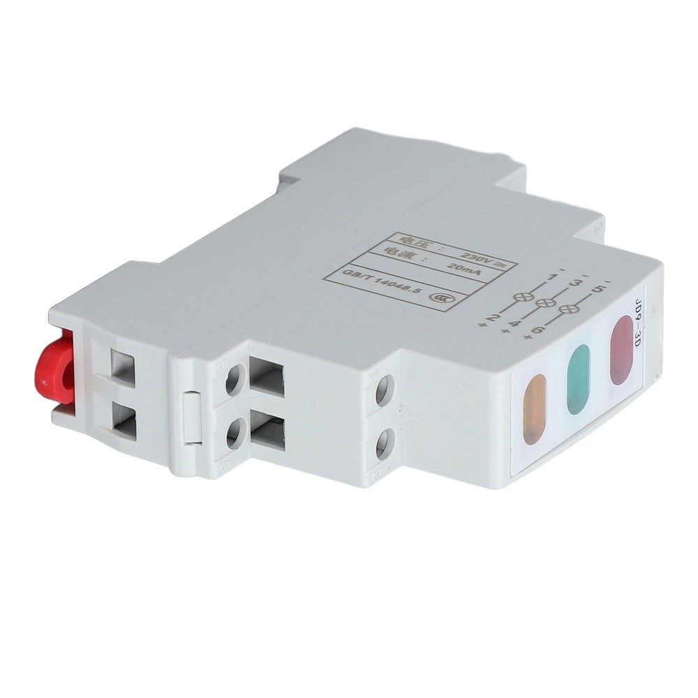 DIN Rail Indicator Light LED Indicator Lamp For Magnetic Starter Contactor.