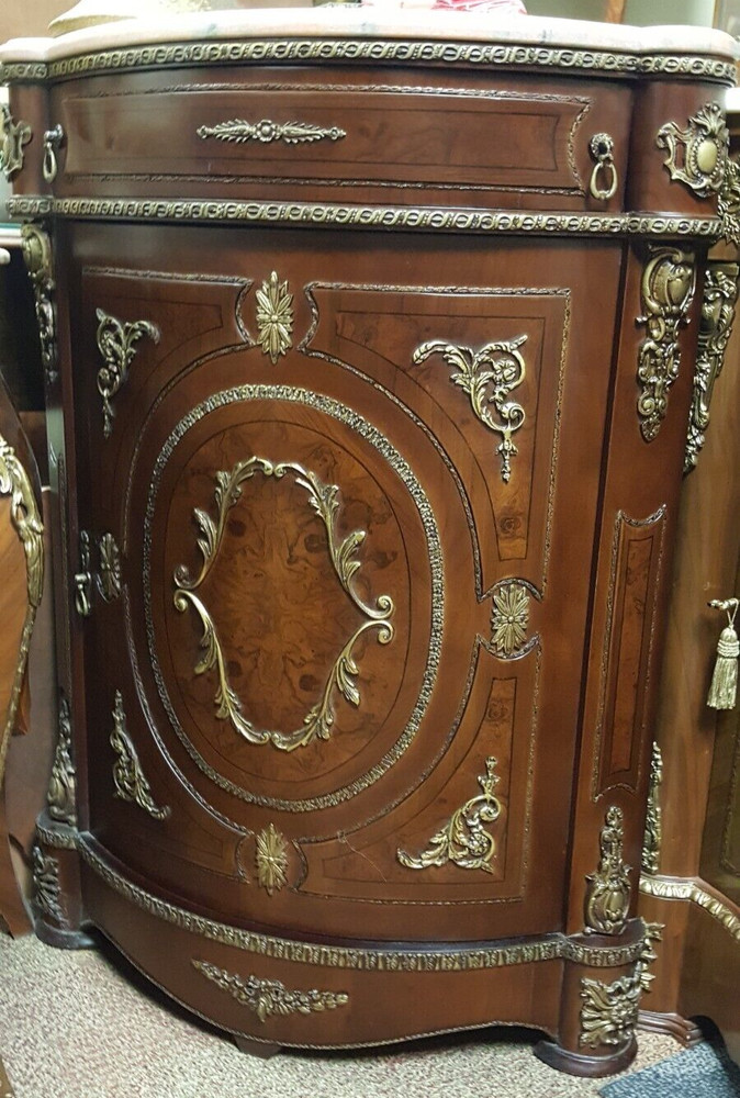Corner Server/Console marble Top