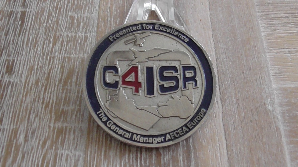 AFCEA Europe Armed Forces Communications & Electronics Assoc Challenge Coin A771