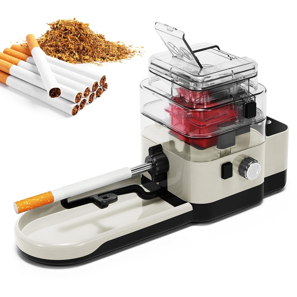Electric Cigarette Rolling Machine, Tobacco Grinder, Automatic Cigarette Roll...