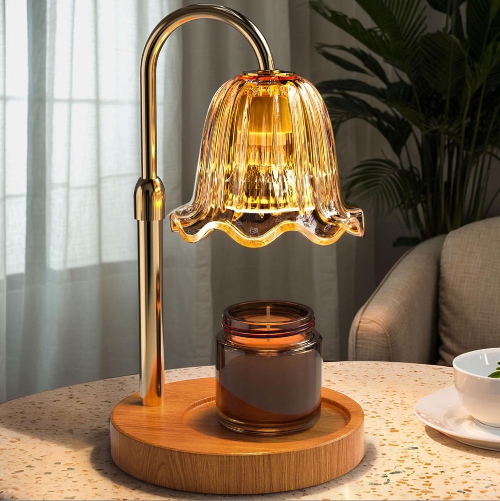 Candle Warmer Lp with Timer Dimmable Light & Adjustable