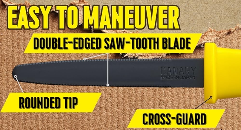Cardboard Cutter with Non-Sti Coated Blade - Box Cutter Utility