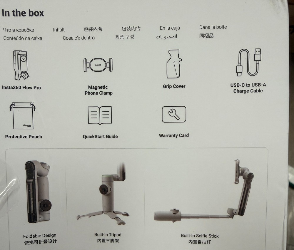 Insta360 Flow Pro AI-Powered Smartphone Gimbal Stabilizer (MADE FOR iPhone)