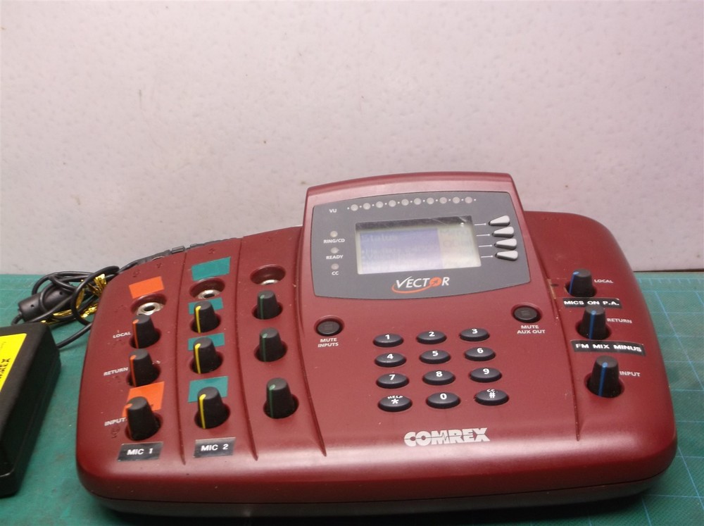 Comrex Vector Portable POTS Codec With Power Supply And Power Cable