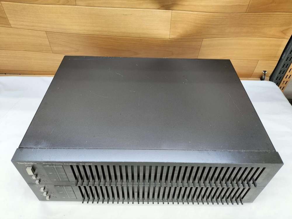 Technics SH 8065 Stereo Graphic Equalizer Black Japan