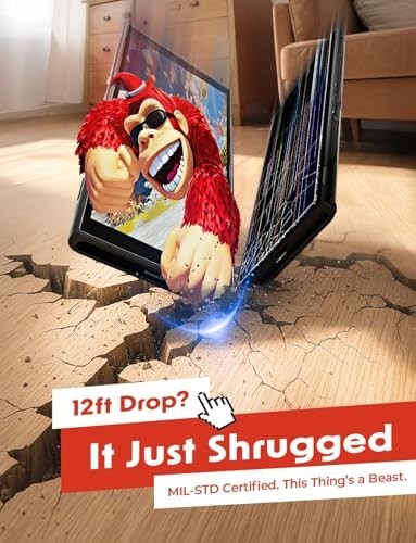 2 Pack Tempered Glass Screen Protector for Nintendo Switch - Auto-Dust Removal,