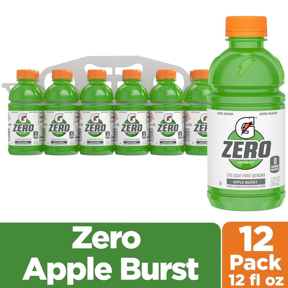 Gatorade Zero Sugar Apple Burst 12oz 12pk .....